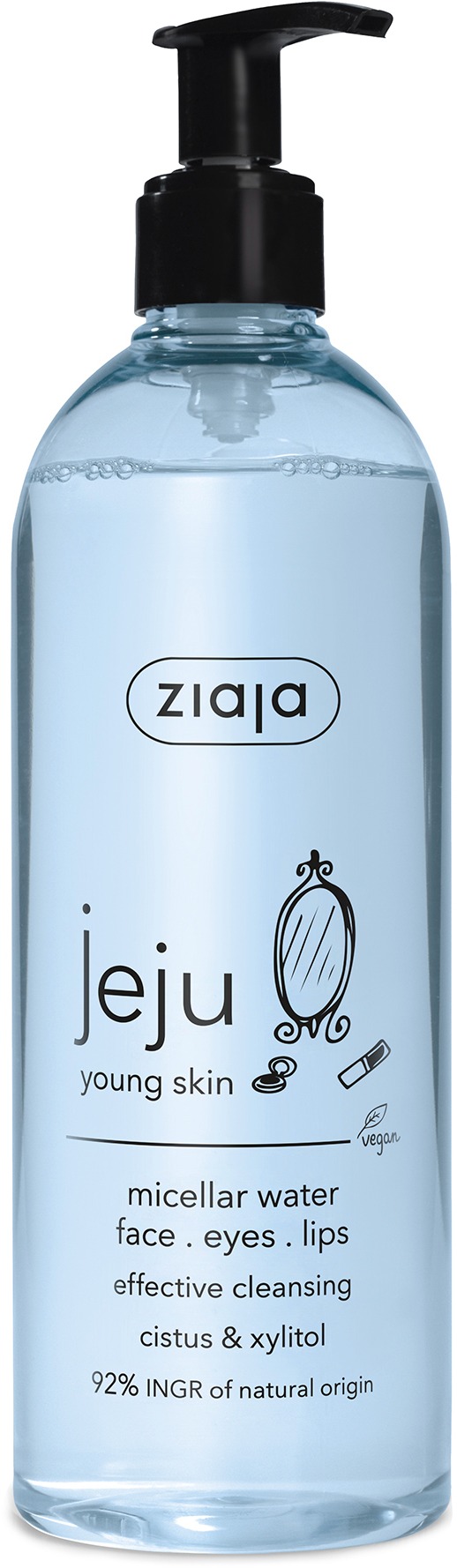 ZIAJA Jeju Micelární voda 390 ml