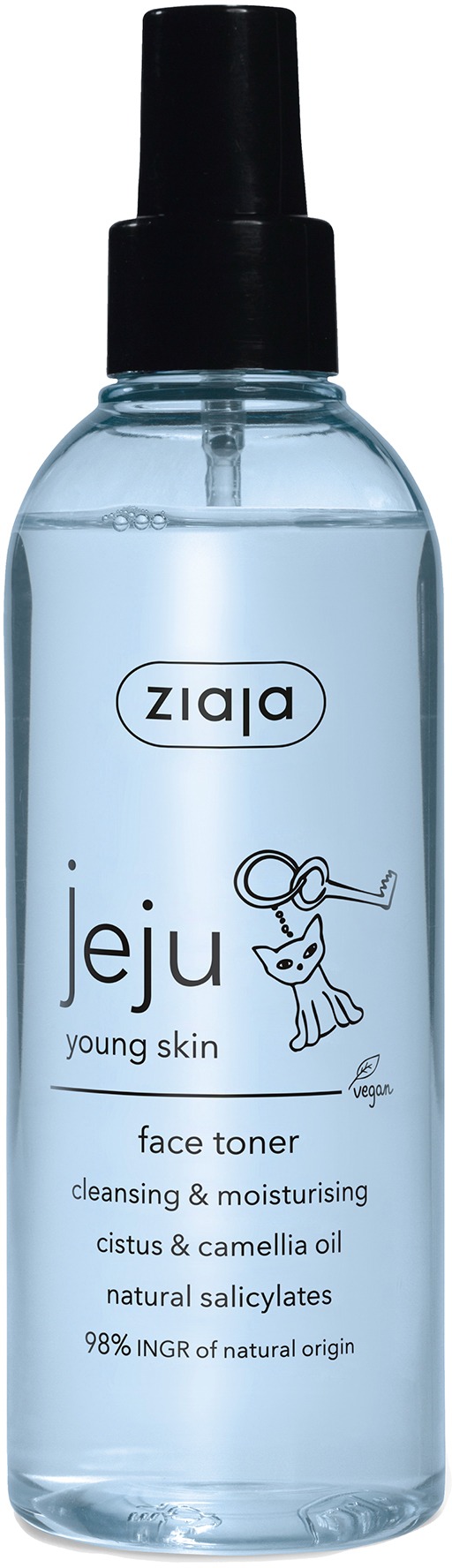 ZIAJA Jeju Pleťový tonik ve spreji 200 ml