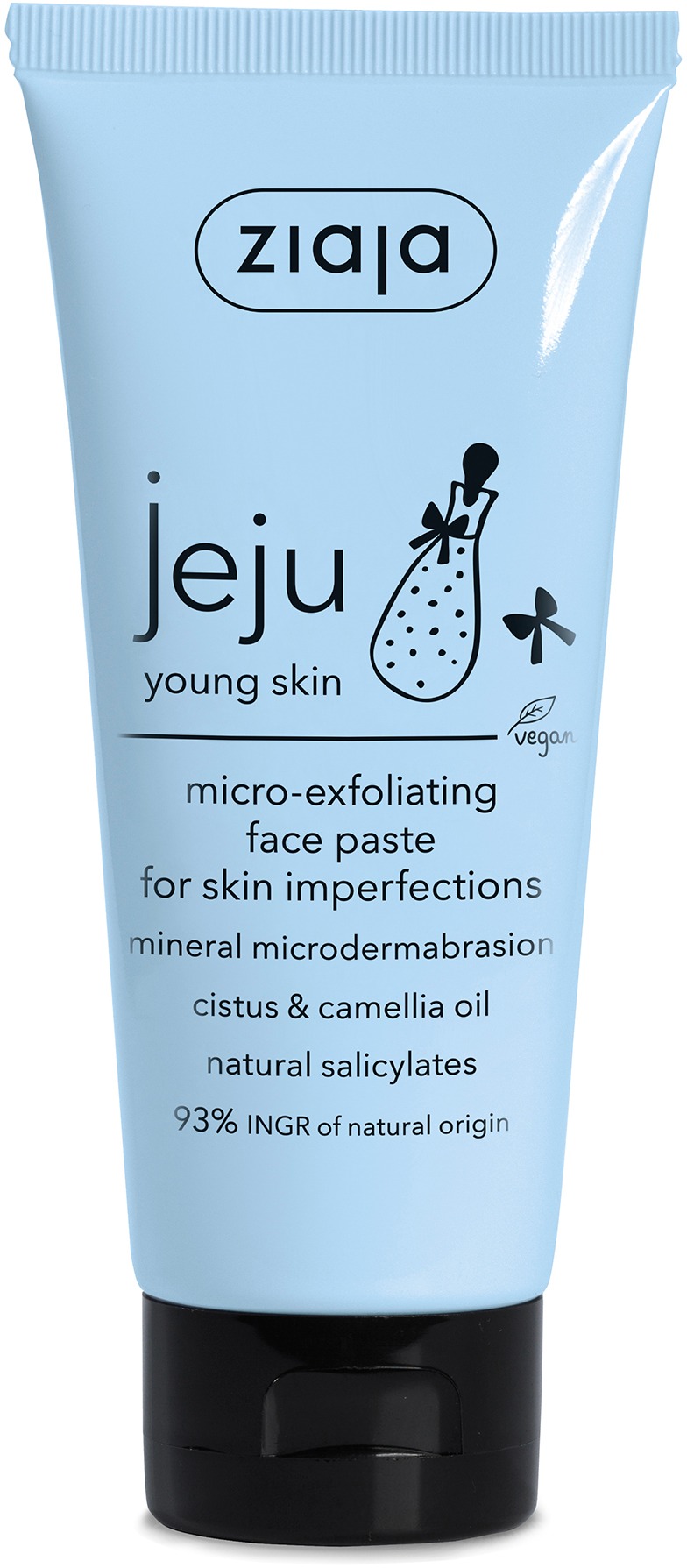 ZIAJA Jeju Mikro-exfoliační pleťová pasta 75 ml