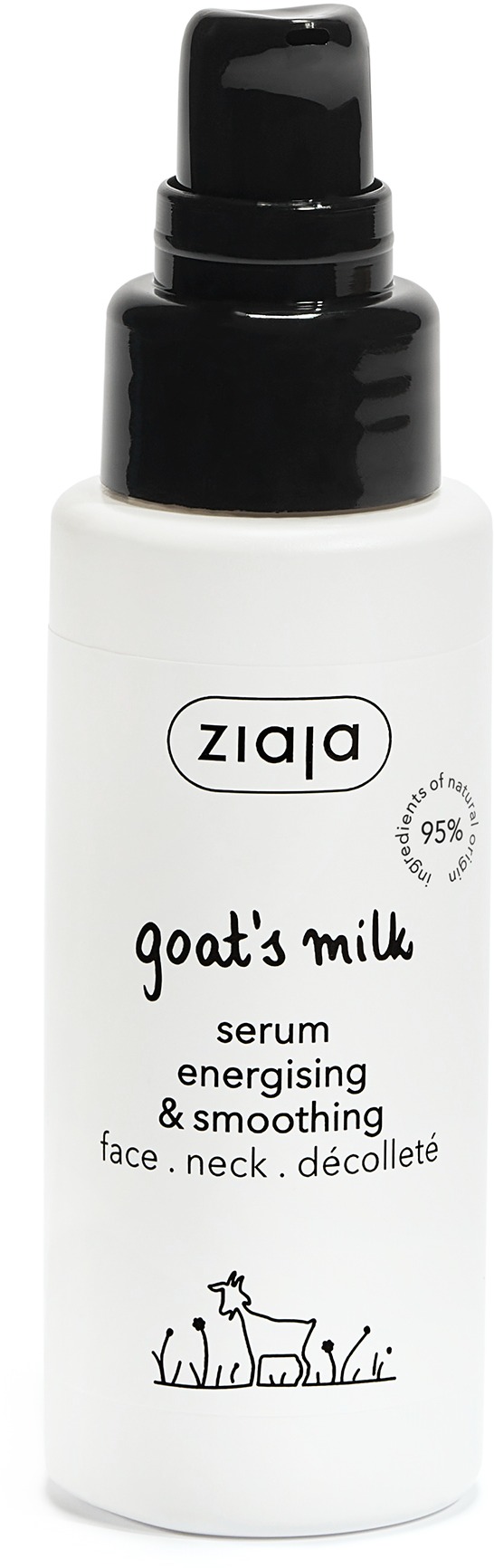 ZIAJA Kozí mléko Vyhlazující pleťové sérum 50 ml