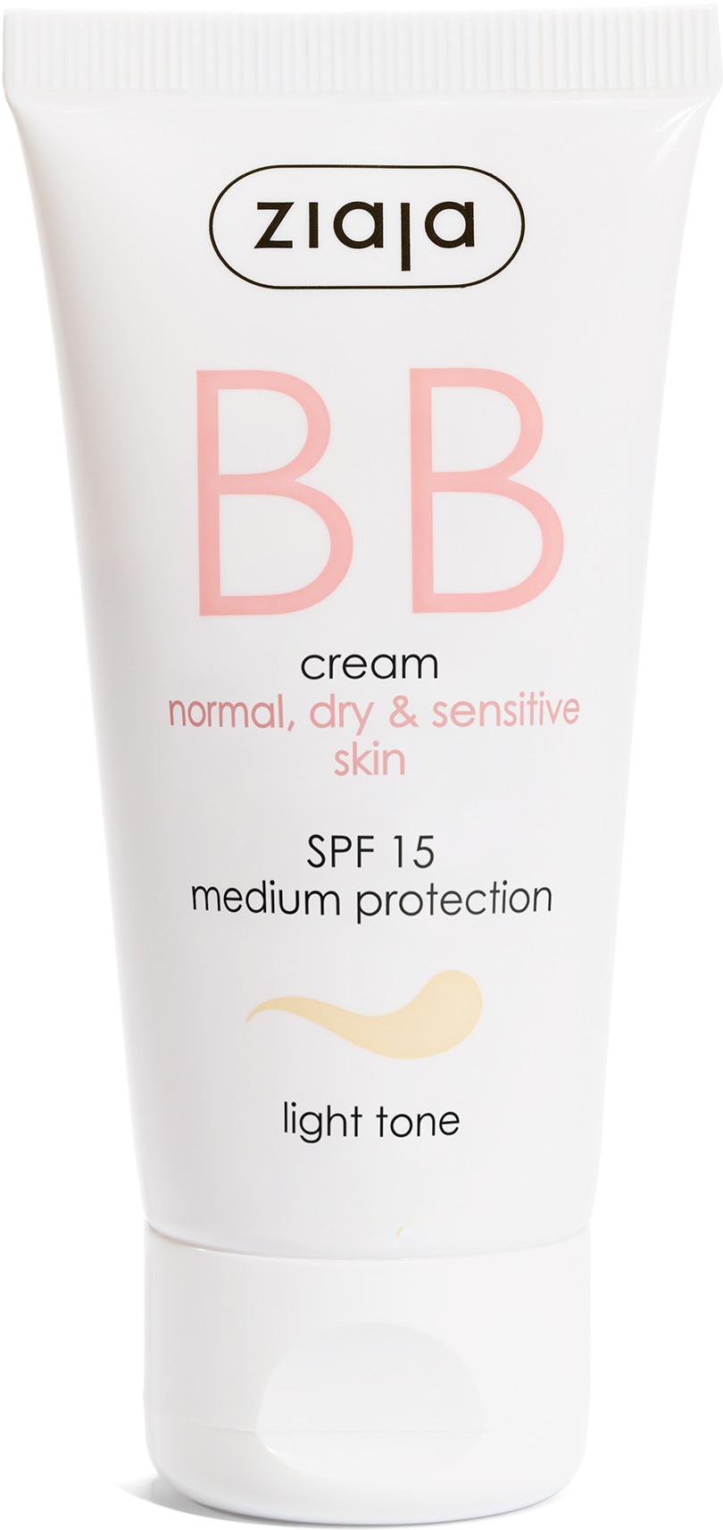 ZIAJA BB krém normální, suchá, citlivá pleť - ton světlý SPF15 50 ml