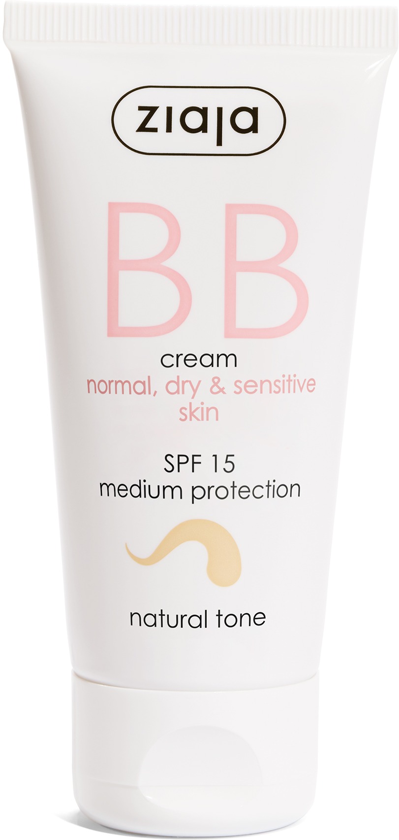 ZIAJA BB krém normální, suchá, citlivá pleť - ton přirozený SPF15 50 ml