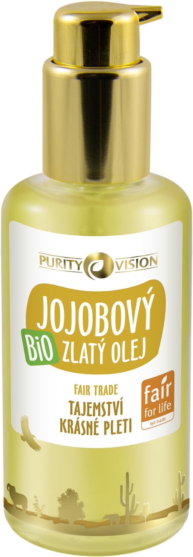 PURITY VISION Bio Zlatý jojobový olej - Fair Trade 100 ml