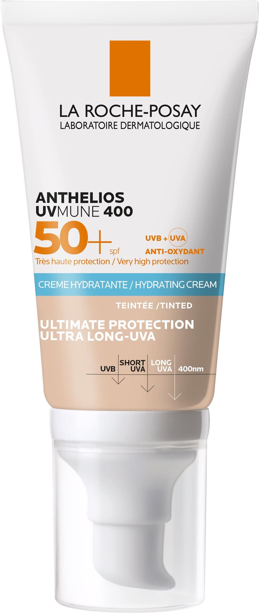 LA ROCHE-POSAY Anthelios SPF 50+ Hydrating Cream Tinted 50 ml