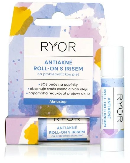 RYOR Antiakné roll-on s irisem 5 ml