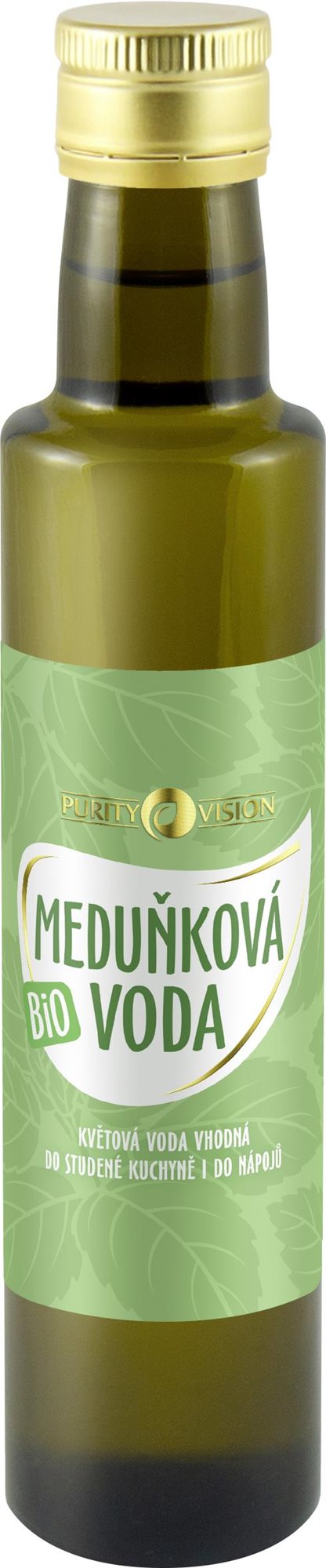 PURITY VISION Bio Meduňková voda 250 ml