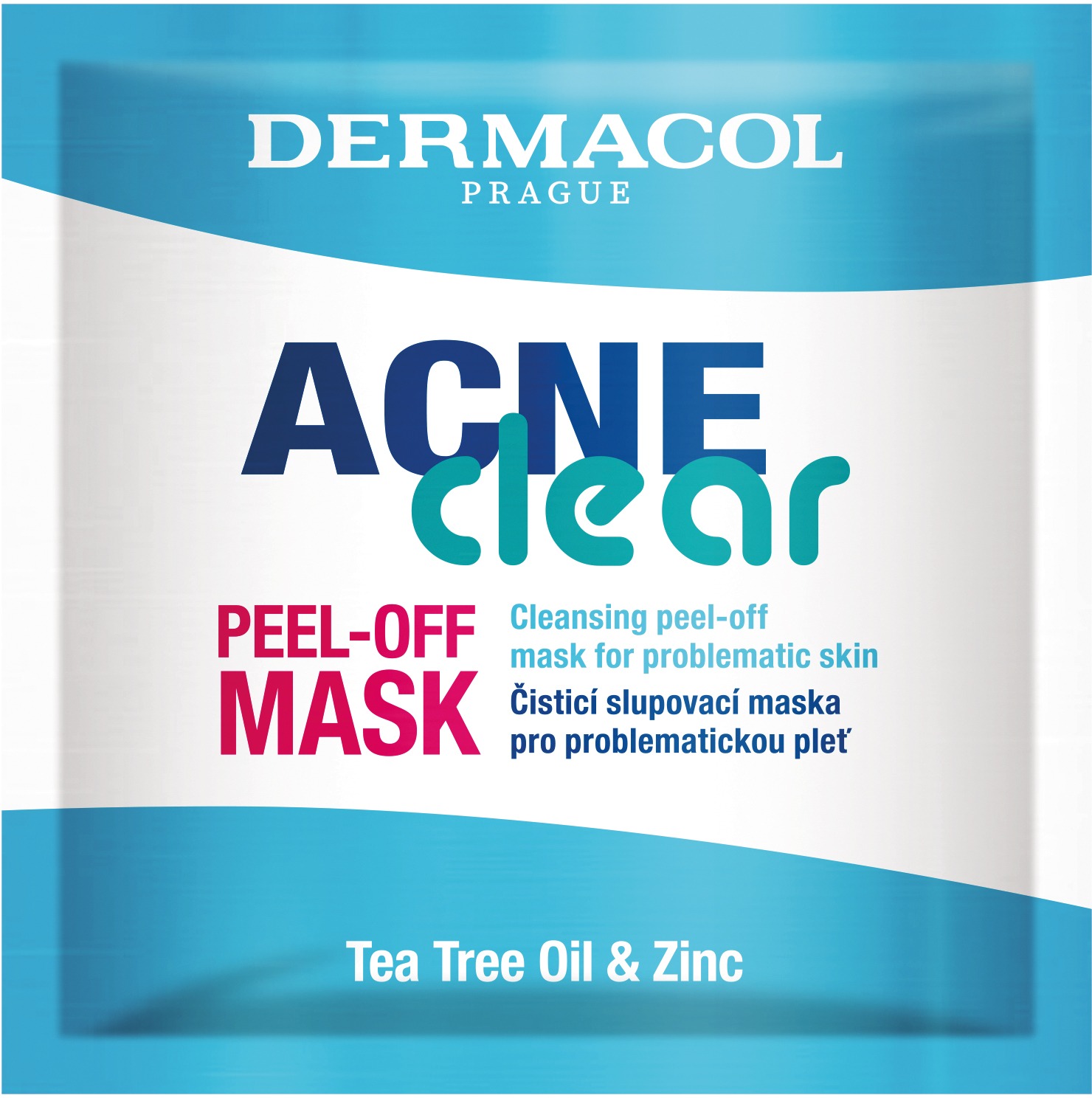 DERMACOL Acneclear čistící slupovací maska