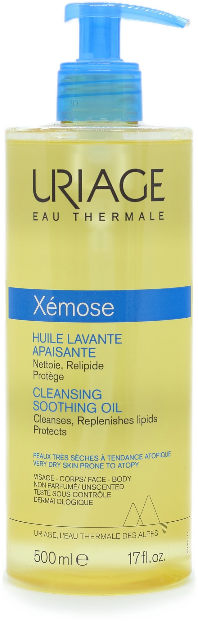 URIAGE Xémose Cleansing Soothing Oil 500 ml