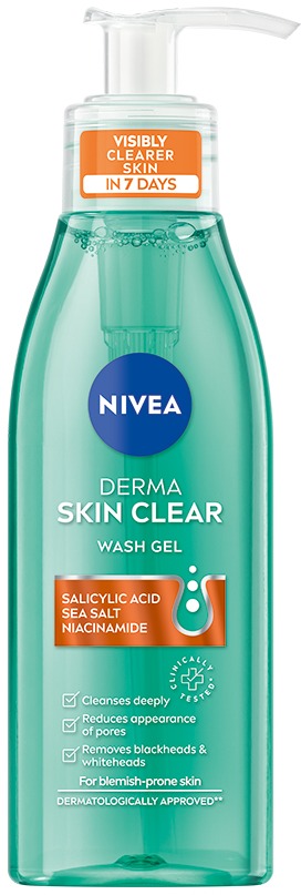 NIVEA Face Derma Activate Wash gel 150 ml