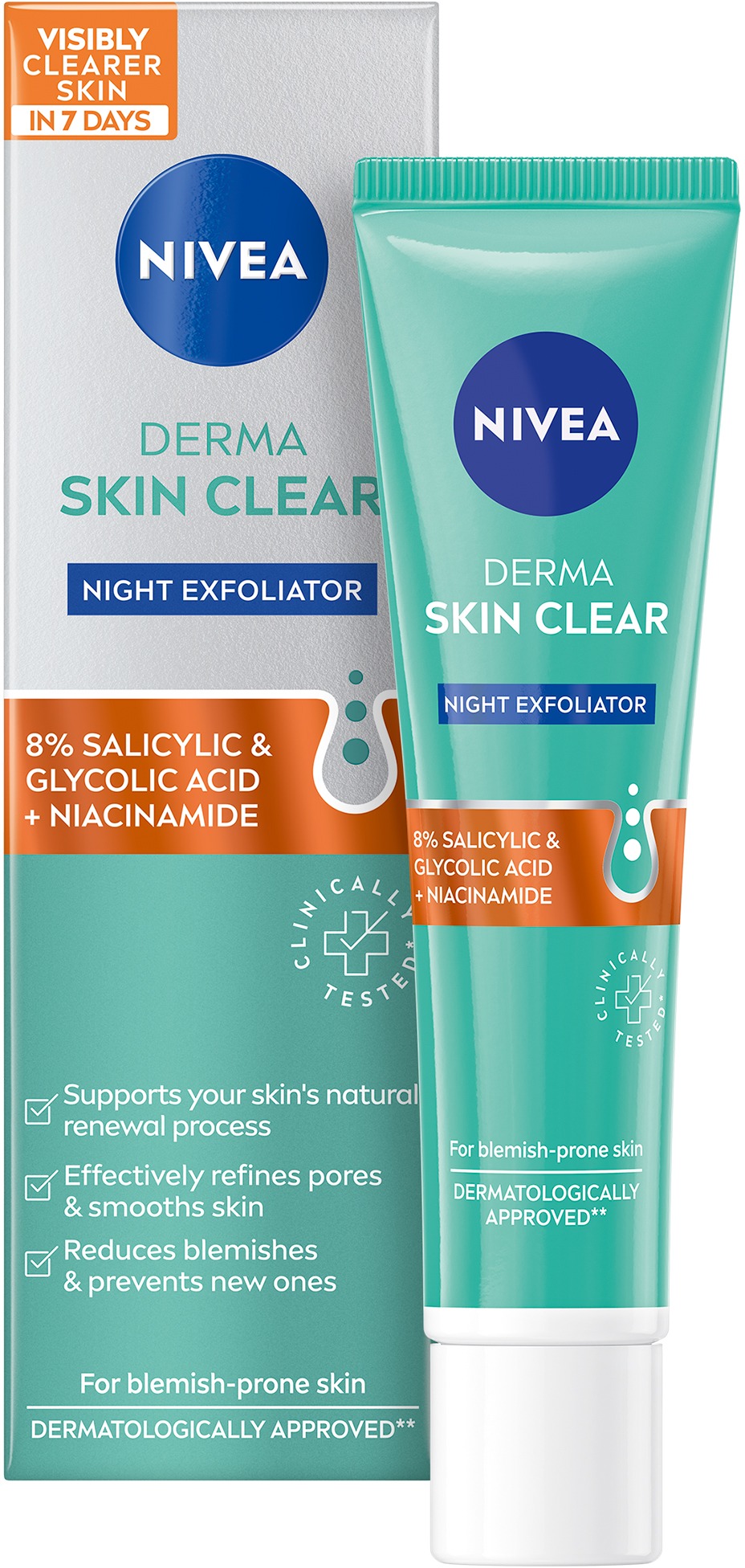 NIVEA Face Derma Activate Exfoliator 40 ml