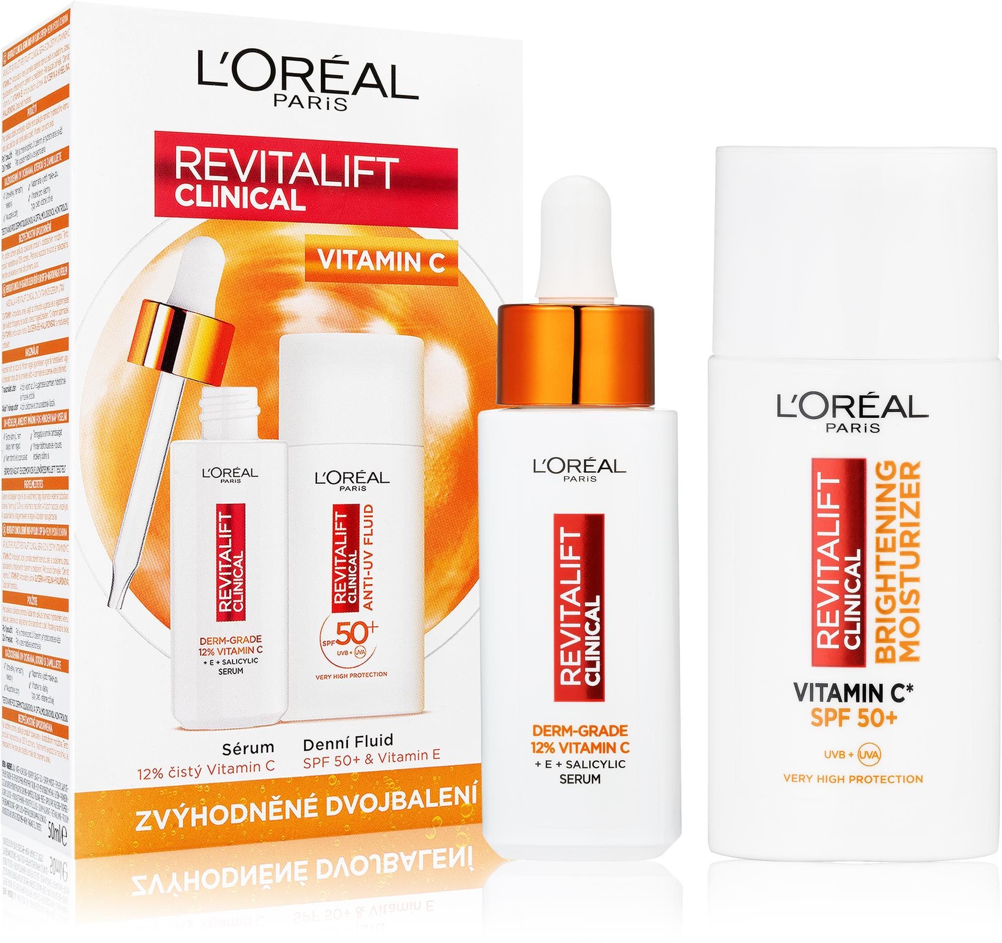 L'ORÉAL PARIS Revitalift Clinical Vitamin C Duopack 80 ml