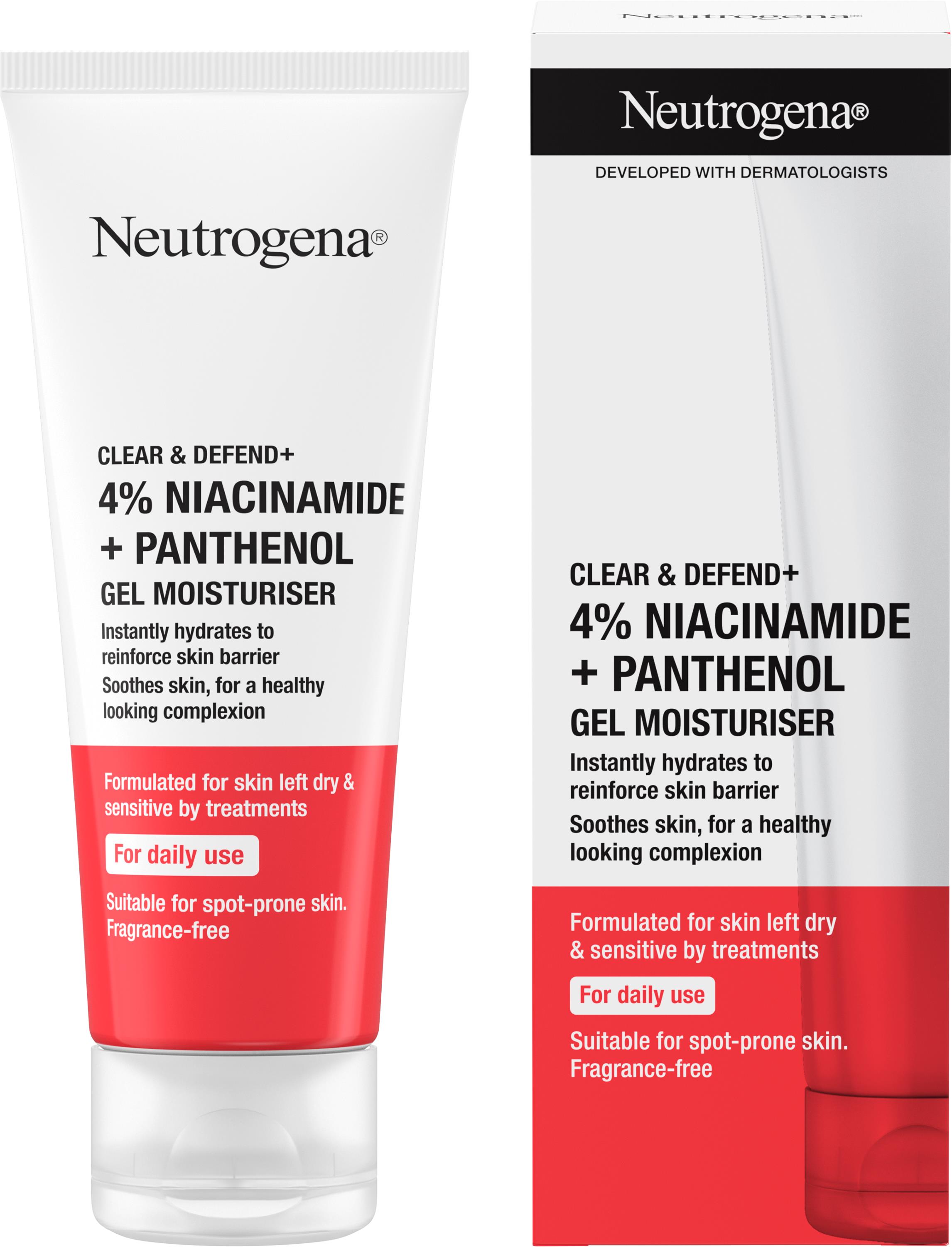 NEUTROGENA Clear & Defend+ 4% Niacinamid + Panthenolem 50 ml