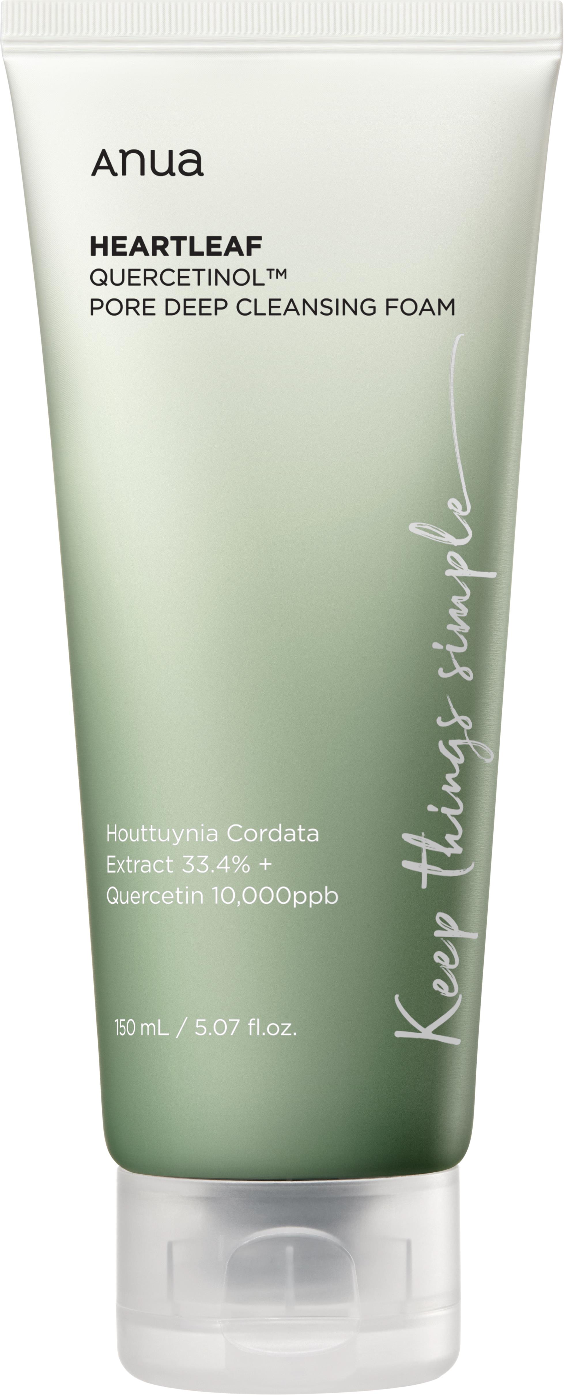 ANUA Heartleaf Quercetinol Pore Deep Cleansing Foam 150 ml