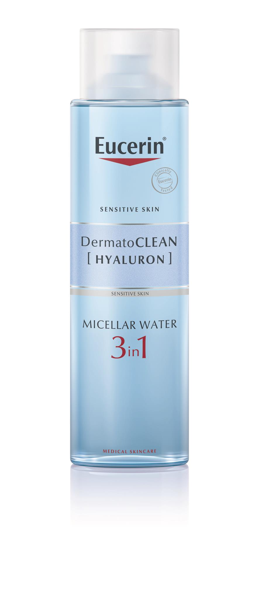 EUCERIN Dermatoclean micelární voda 3v1 400 ml