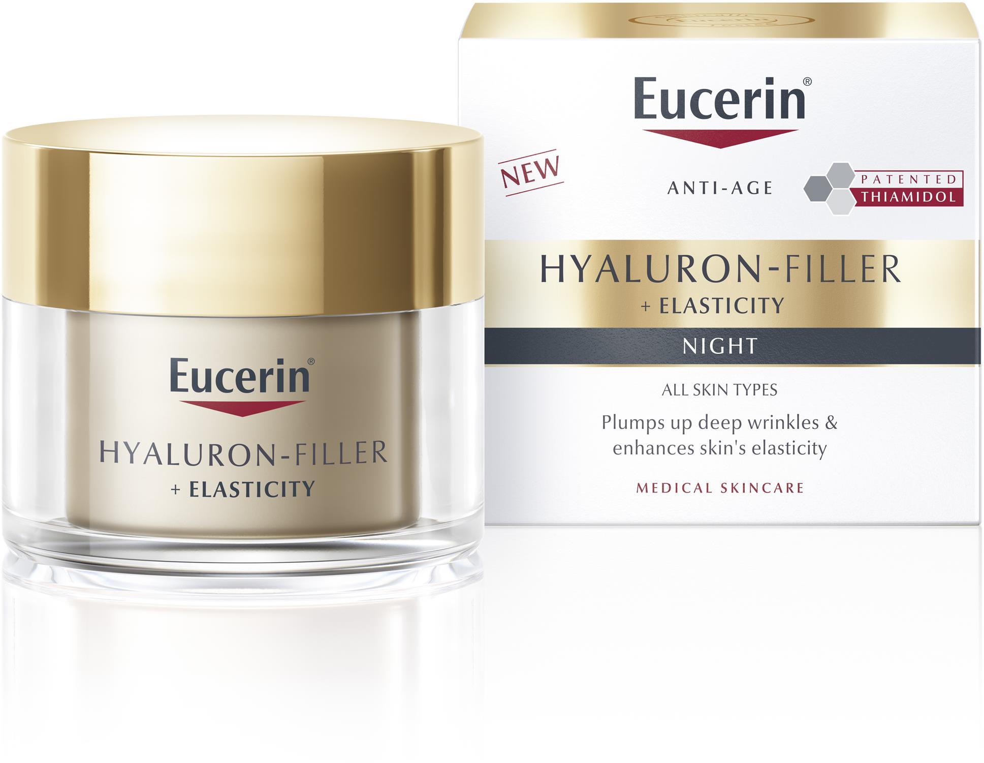 EUCERIN Hyaluron-Filler+Elasticity noční krém 50 ml