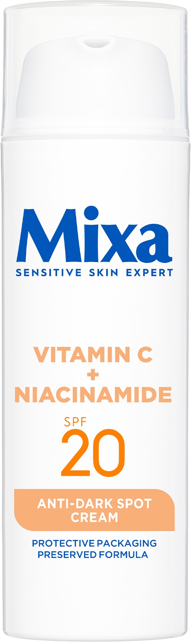 MIXA krém proti tmavým skvrnám SPF 20, 50 ml