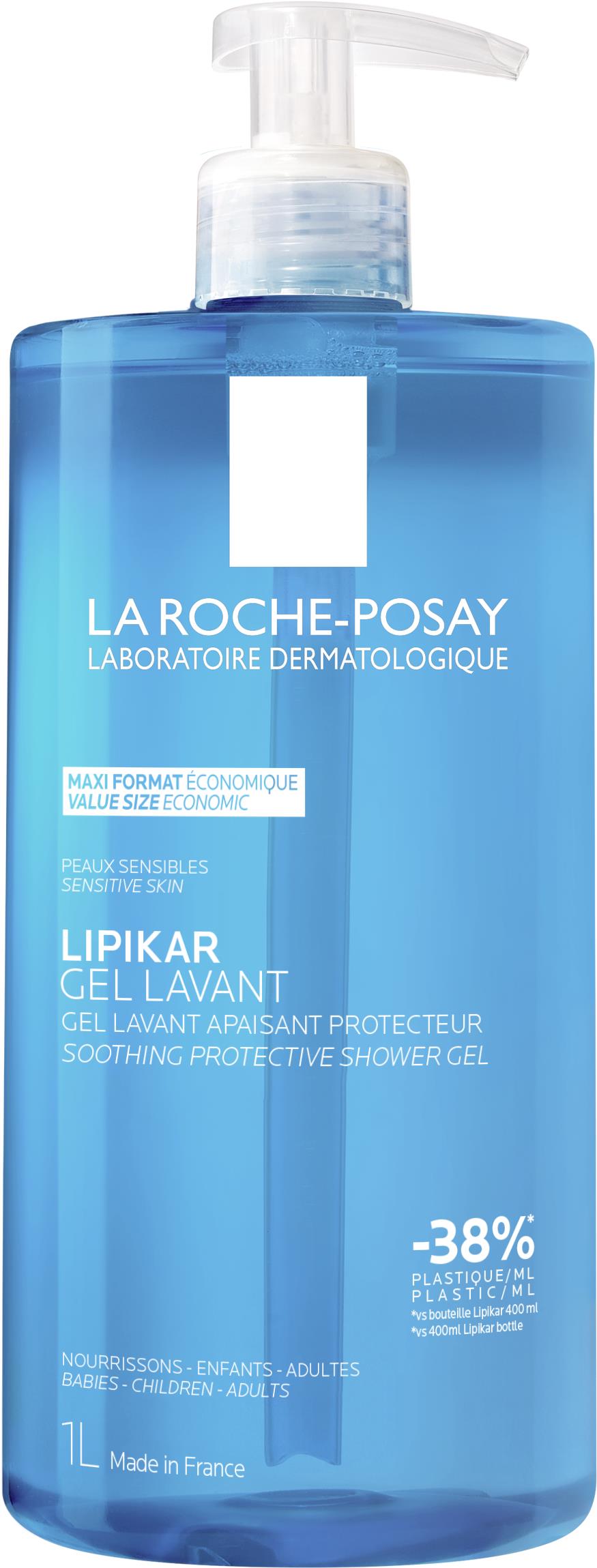 LA ROCHE-POSAY Lipikar Gel Lavant 1 l