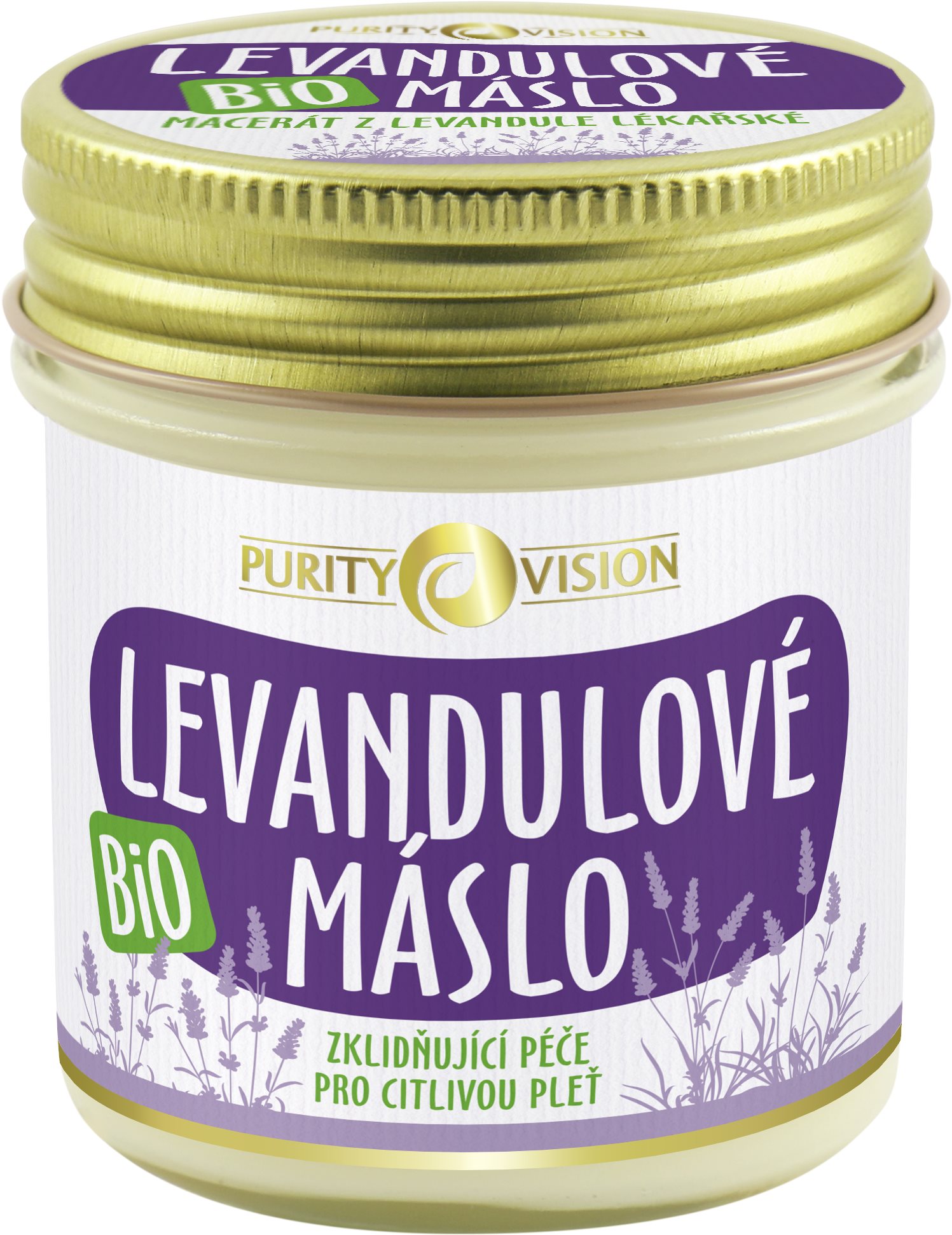 PURITY VISION Bio Levandulové máslo 120 ml