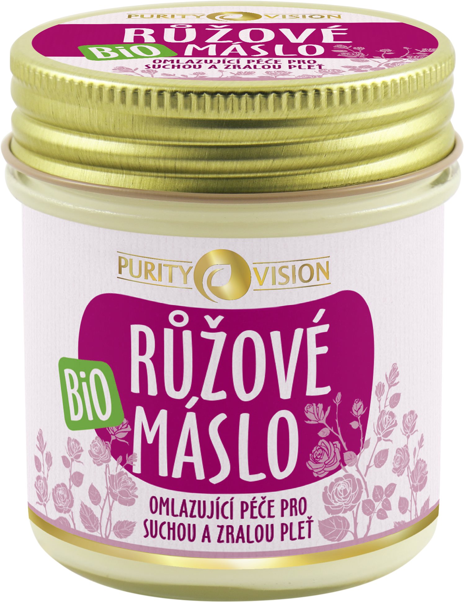 PURITY VISION Bio Růžové máslo 120 ml