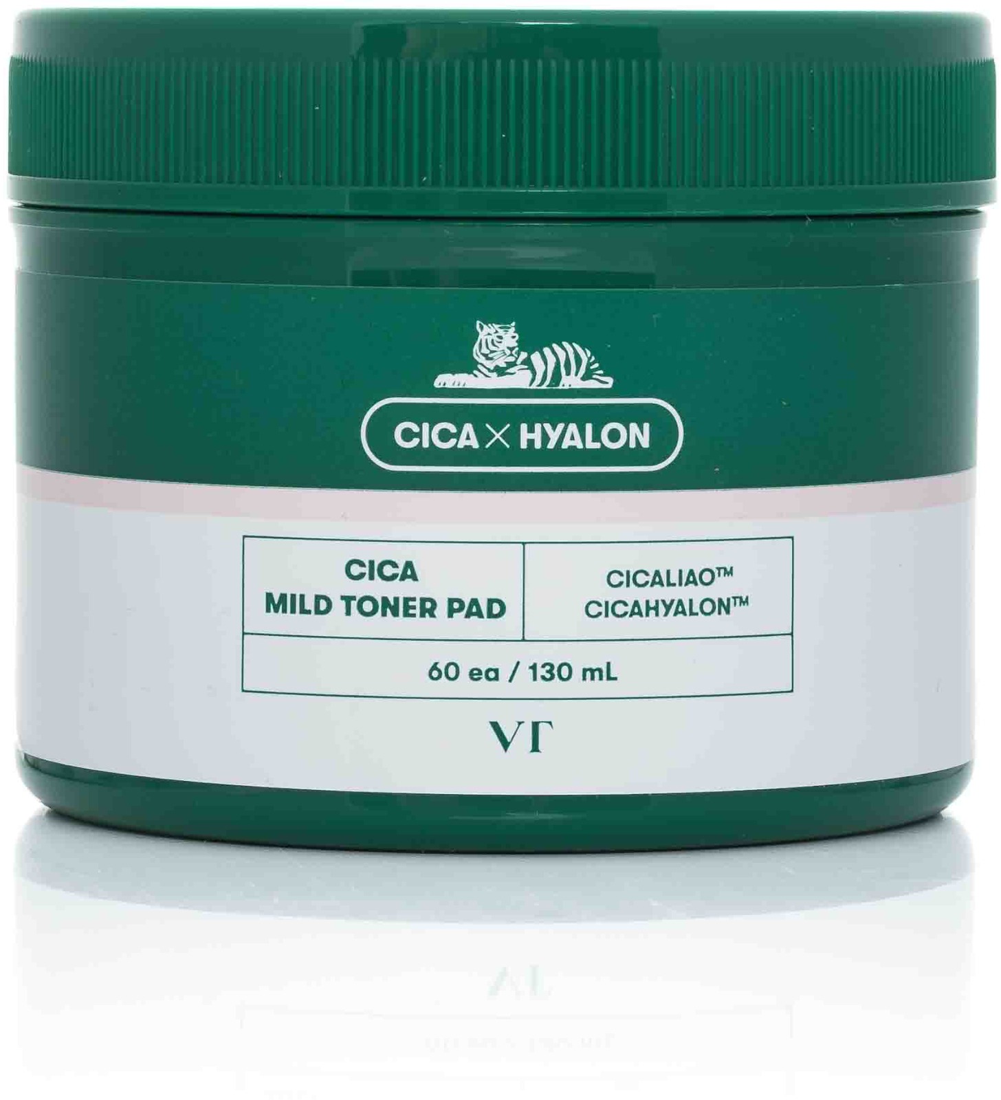 VT COSMETICS Cica Mild Toner Pad (60 ks, 130 ml)