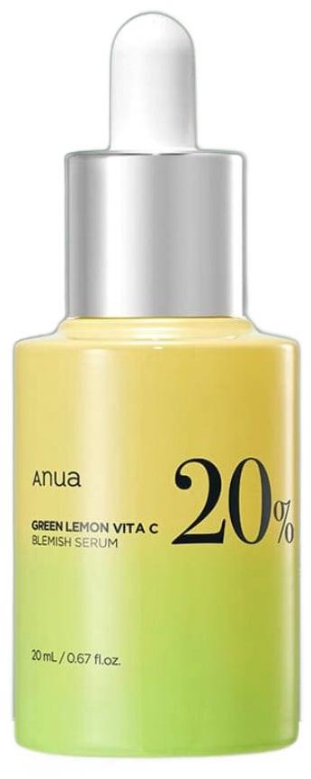 ANUA Green Lemon Vita C Blemish Serum - Rozjasňující sérum na obličej 20 ml