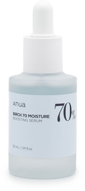 ANUA Birch 70% Moisture Boosting Serum - Sérum s extraktem z břízy 30 ml