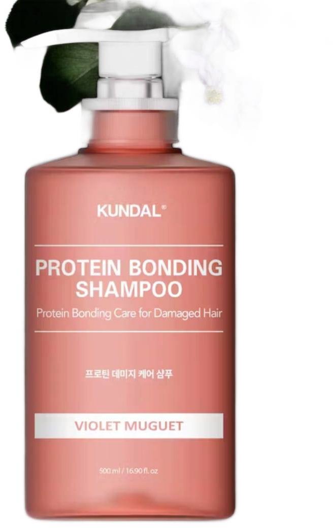 KUNDAL Protein Bonding Damage Care Shampoo - Proteinový šampon Violet muguet 500 ml