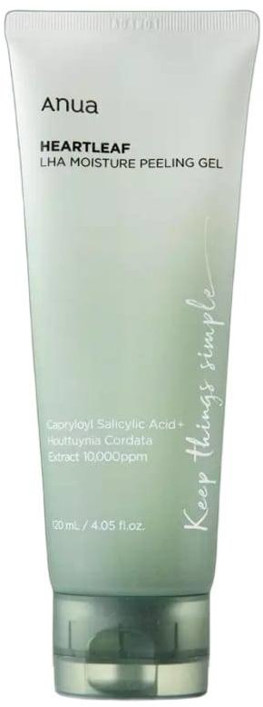 ANUA Heartleaf LHA Moisture Peeling Gel - Gelový peeling 120 ml