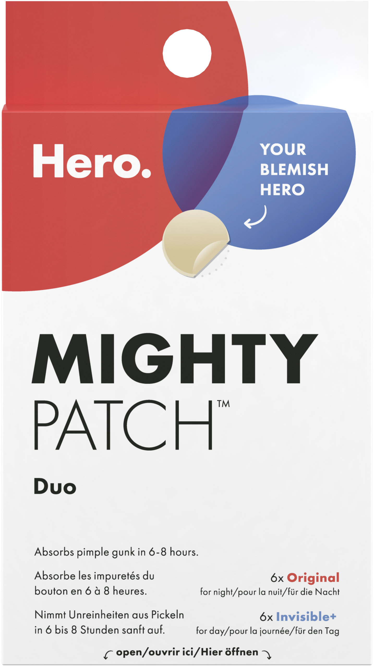 HERO Mighty Patch Duo - The Original & Invisible+ 12 ks