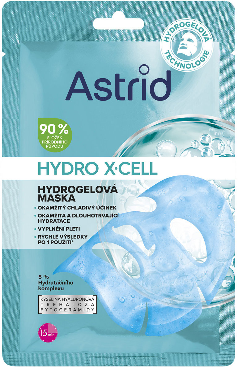 ASTRID Hydro X-Cell Hydrogelová maska 1 ks