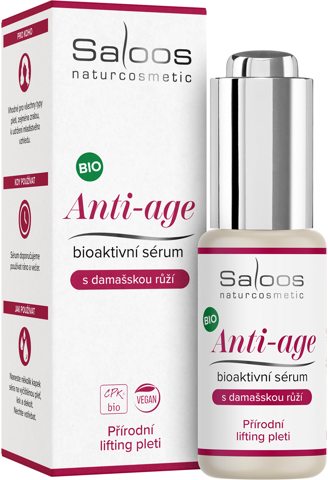 SALOOS Anti-Age bioaktivní sérum 20 ml