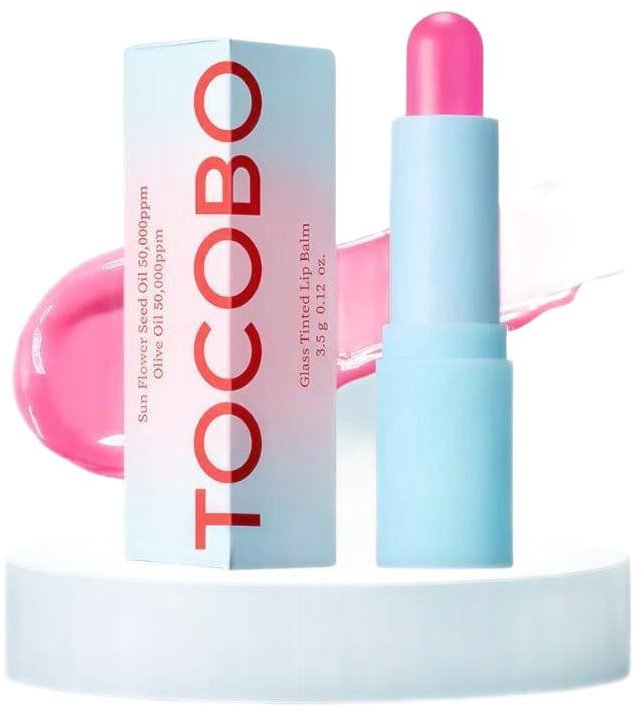 TOCOBO Glass Tinted Lip Balm 012 Better Pink 3,5 g
