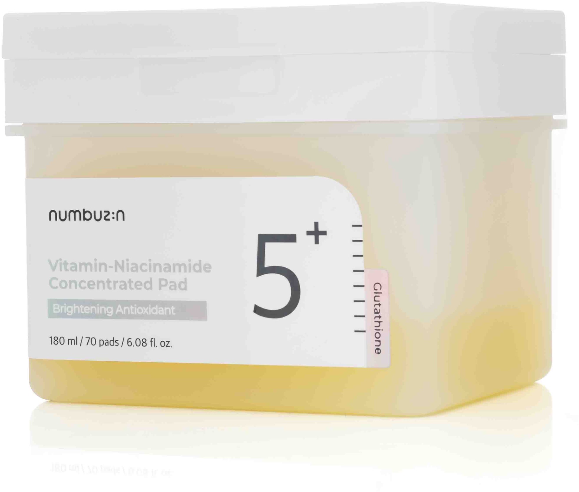 NUMBUZIN No.5 Vitamin-Niacinamide Concentrated Pad 180 ml (70 ks)