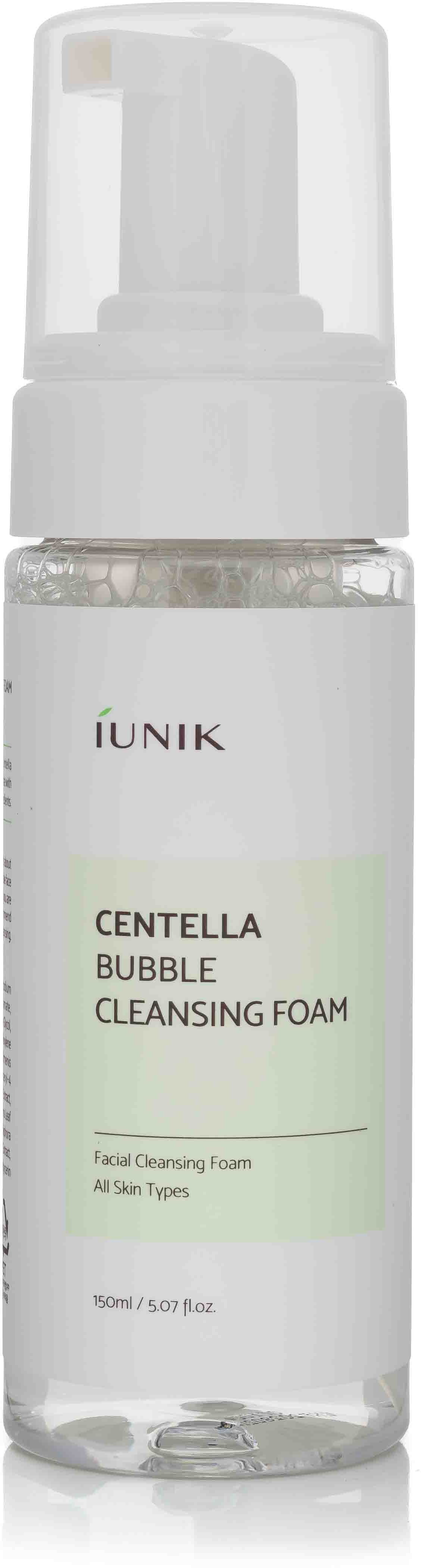 IUNIK Centella Bubble Cleansing Foam 150 ml