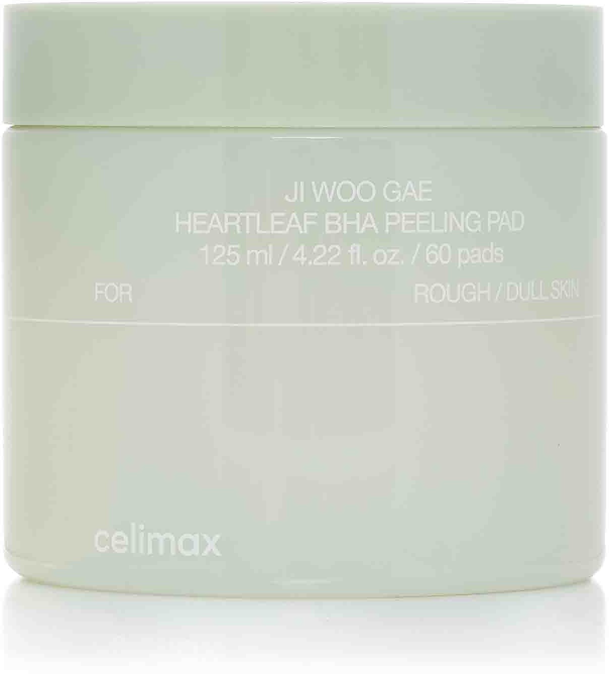 CELIMAX Heartleaf Bha Peeling Pad 125 ml (60 ks)