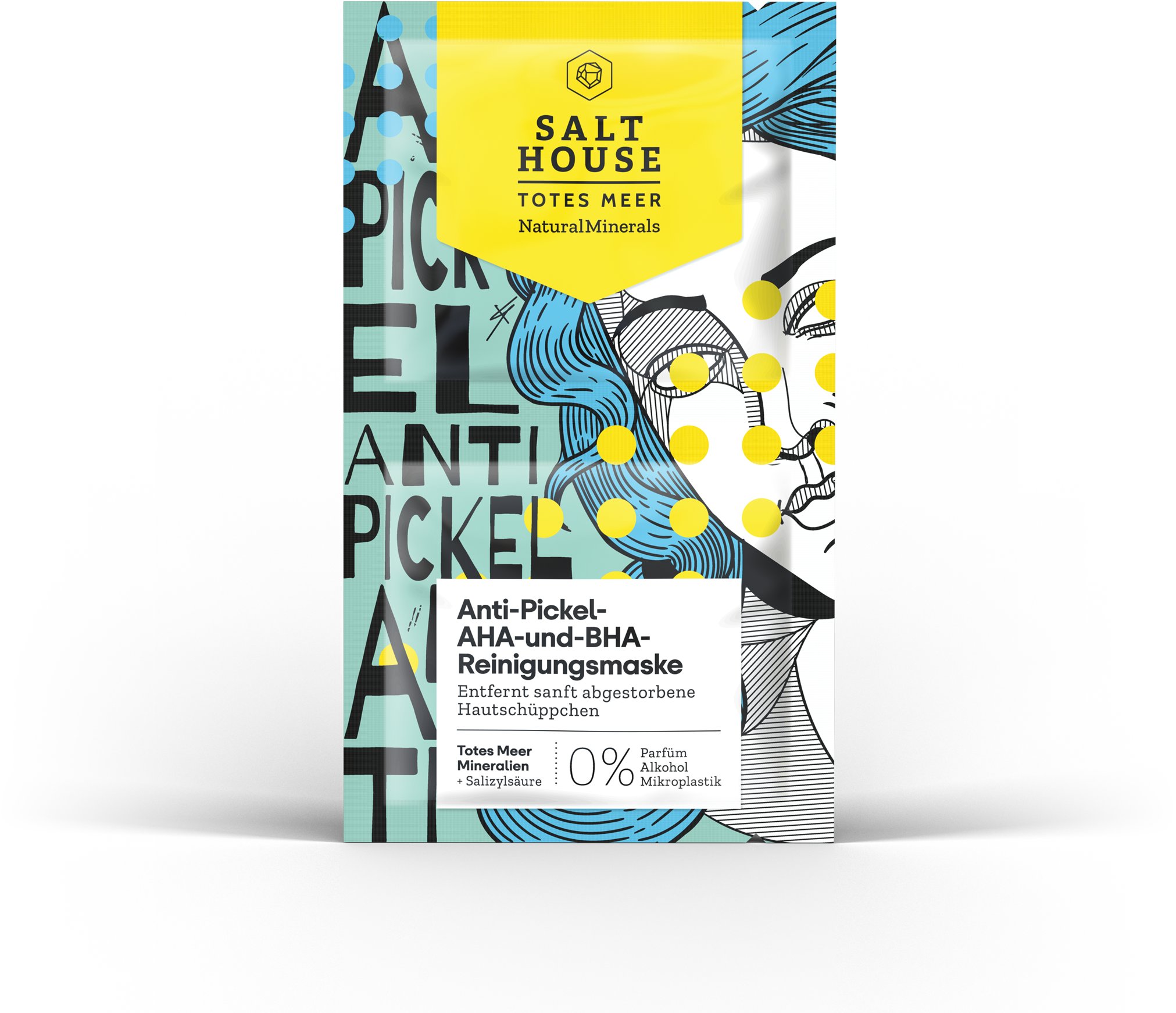 SALT HOUSE Anti Pickei čistící maska 2× 6 ml
