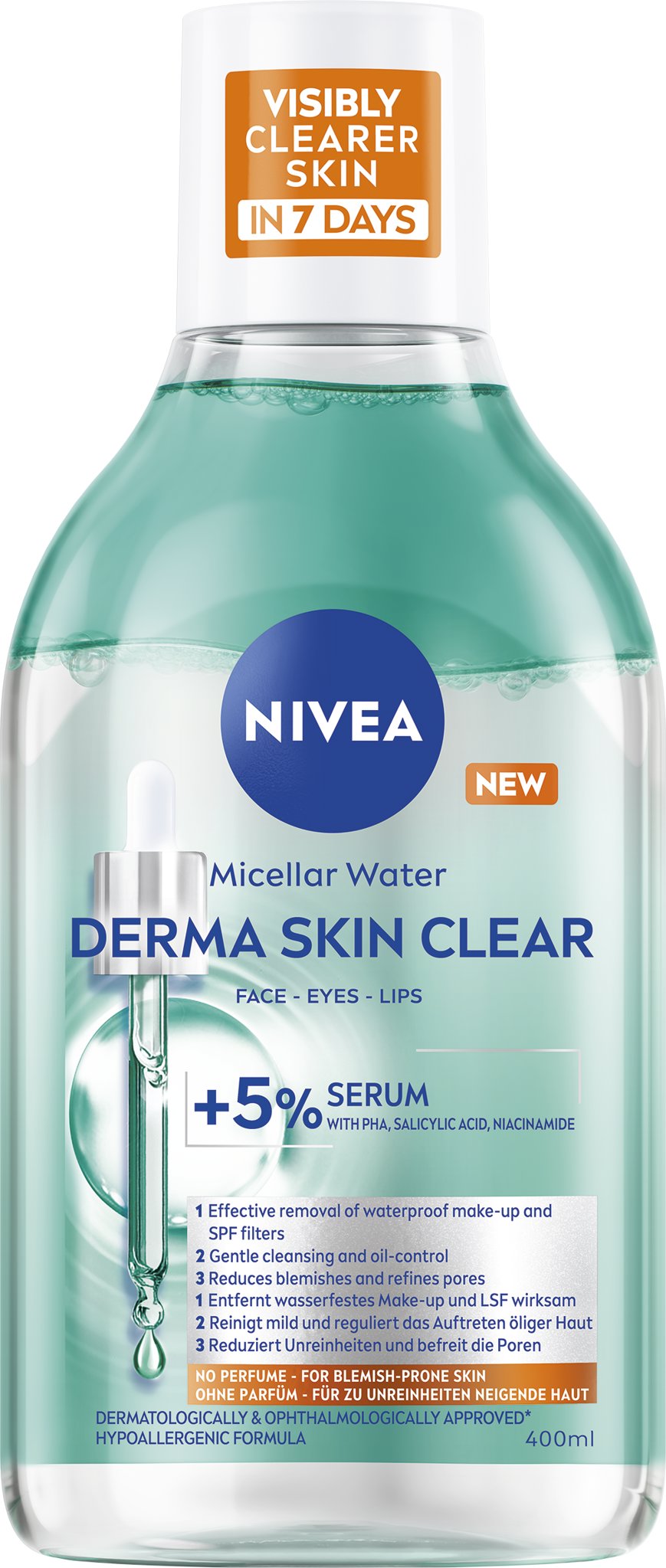 NIVEA Derma Skin Clear 400 ml