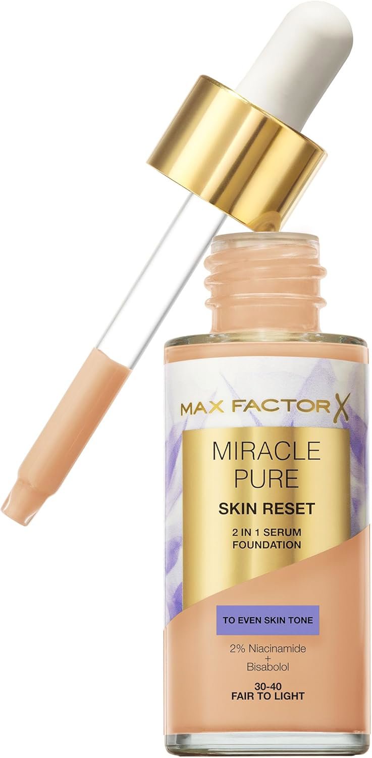 MAX FACTOR Miracle Pure Serum 30-40 Fair To Light 30 ml