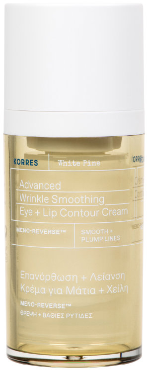 KORRES White Pine Advanced Wrinkle Smoothing Eye + Lip Contour Cream 15 ml