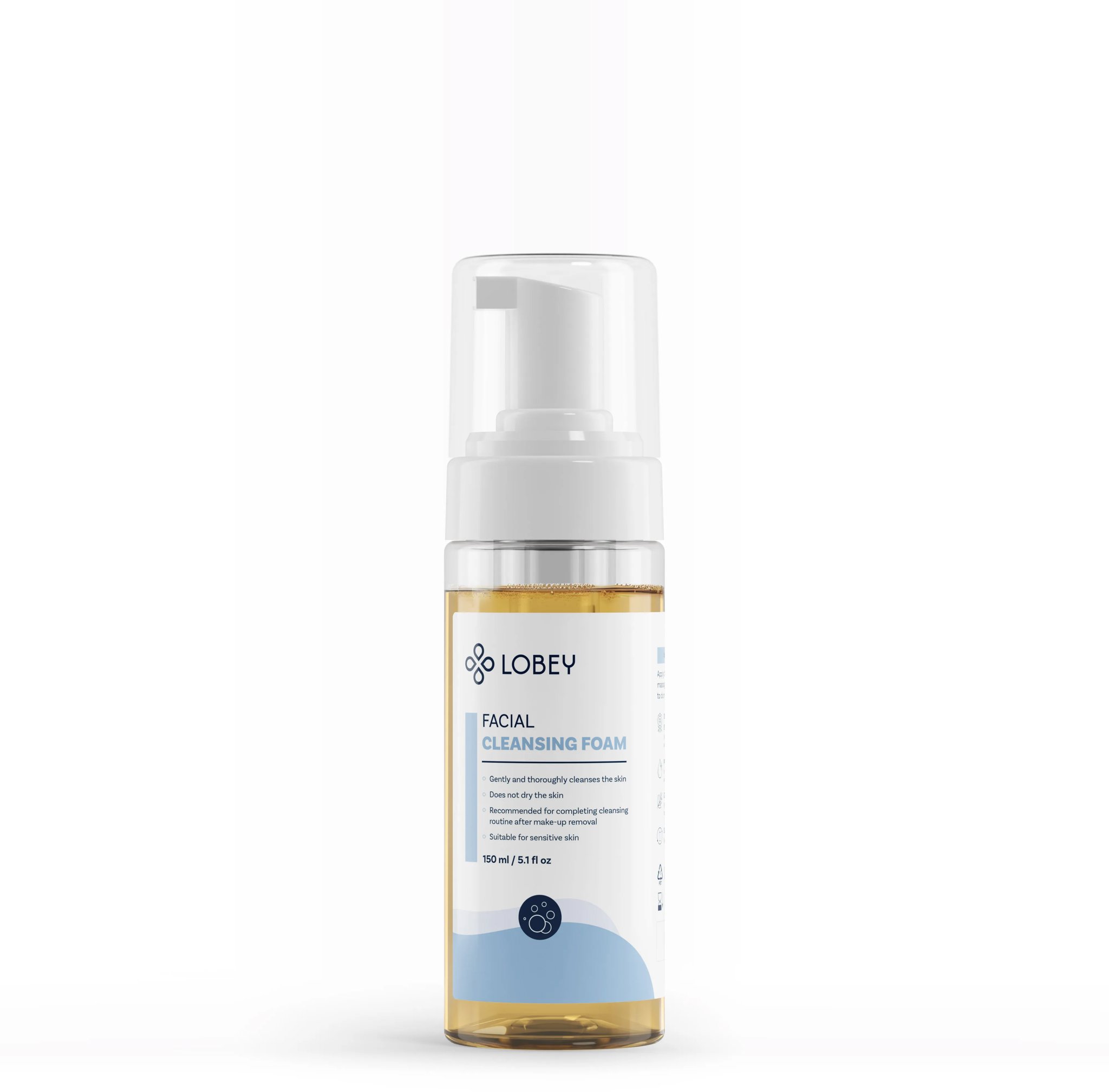 LOBEY Obličejová mycí pěna 150 ml