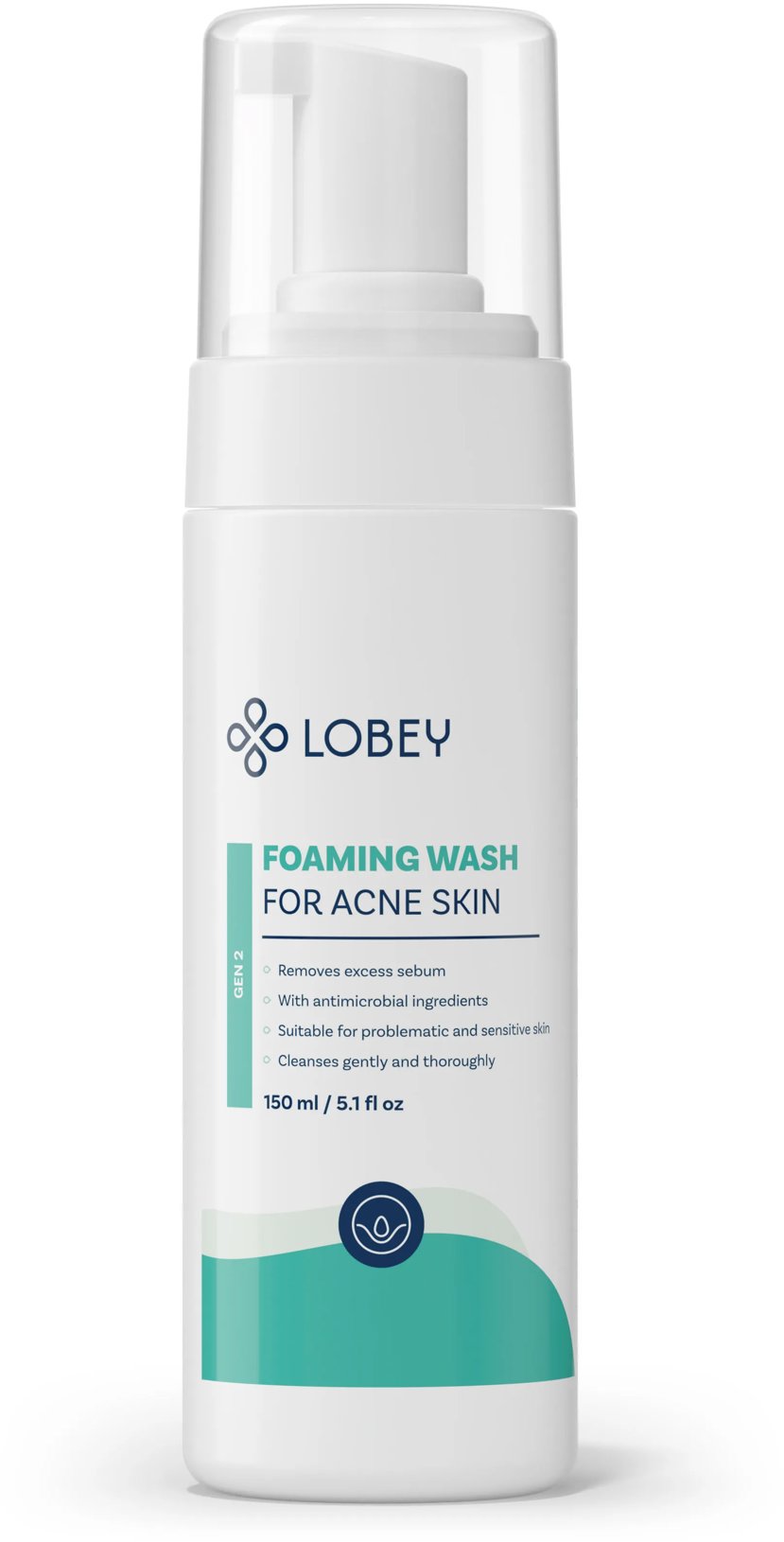 LOBEY Mycí pěna při akné 150 ml