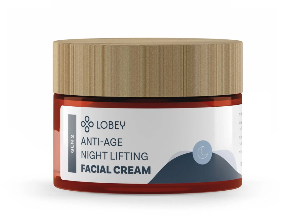 LOBEY Noční vyhlazující pleťový krém 50 ml