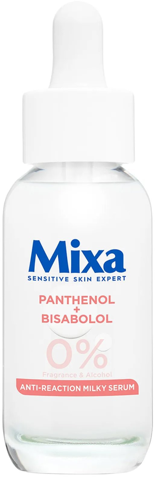 MIXA Anti-Reaction Zklidňující mléčné sérum s panthenolem a bisabololem, 30 ml