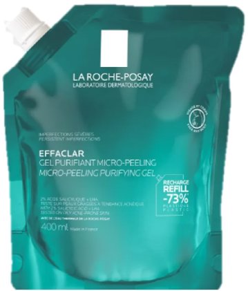 LA ROCHE-POSAY Effacler mikropeelingový gel náplň 400 ml