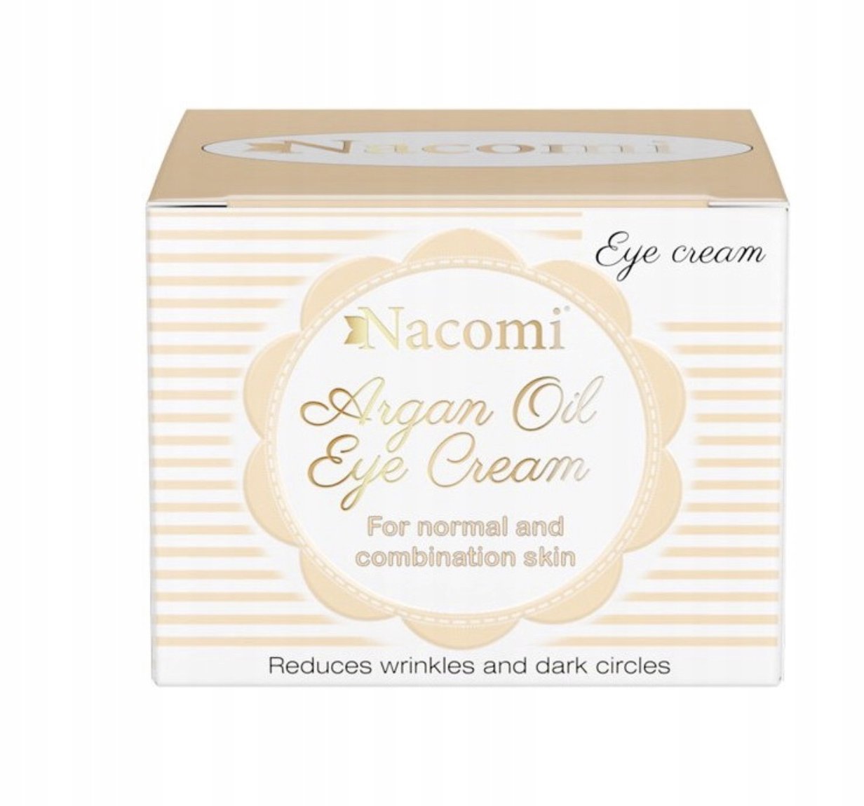 NACOMI Přírodní arganový krém pod oči 15 ml