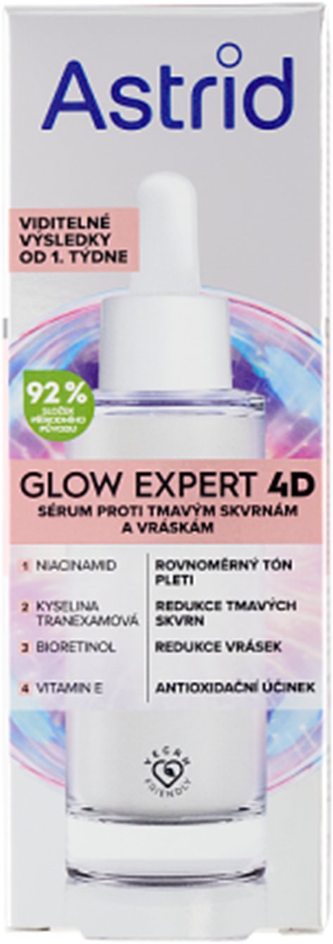 ASTRID Glow Expert sérum proti tmavým skvrnám a vráskám 30 ml