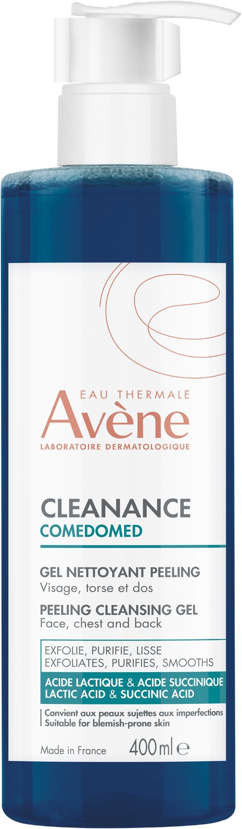 AVENE Cleanance ComedoMed Peelingový čistící gel 400 ml