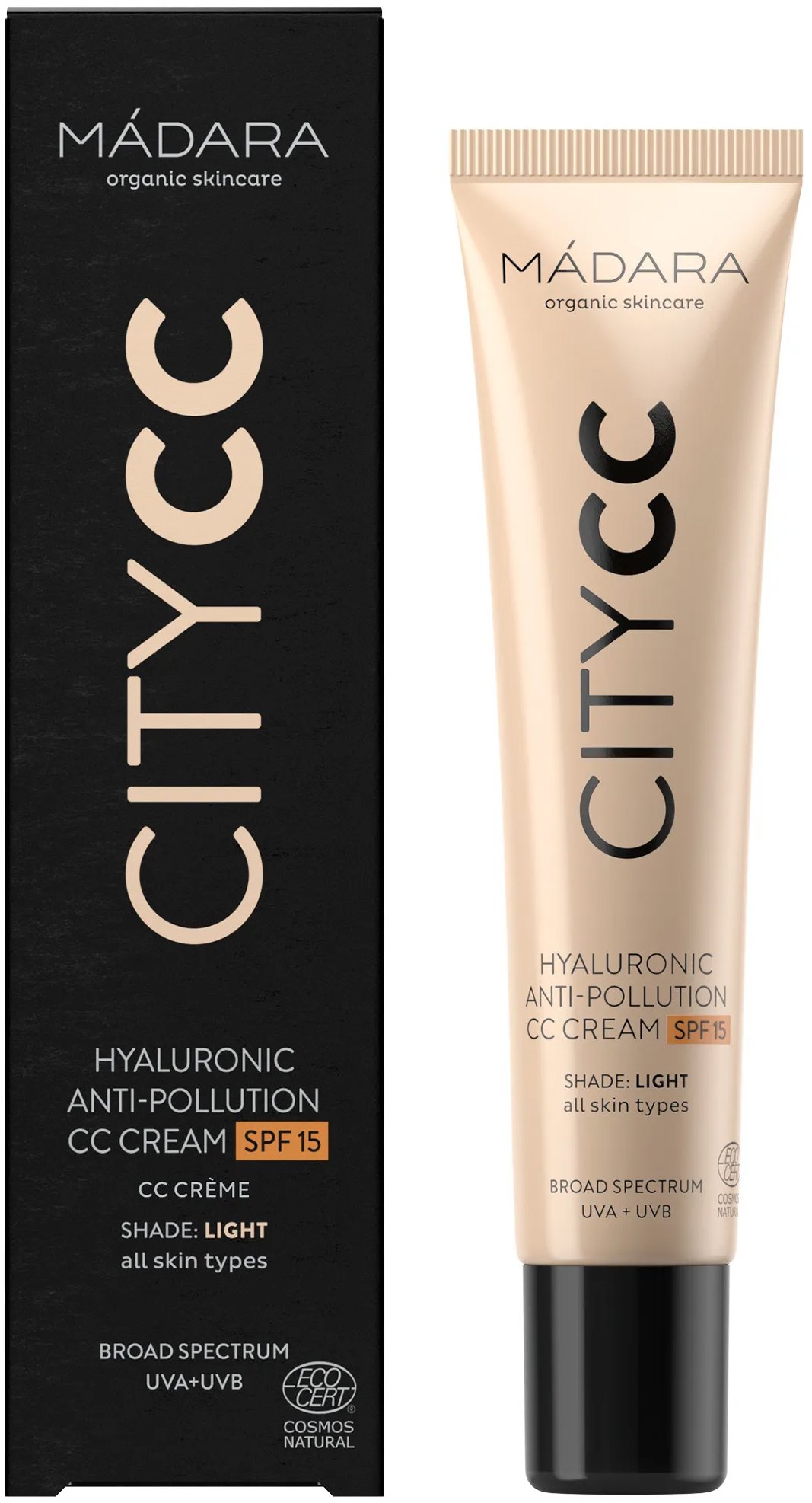MÁDARA City CC Krém SPF15 Light 40 ml