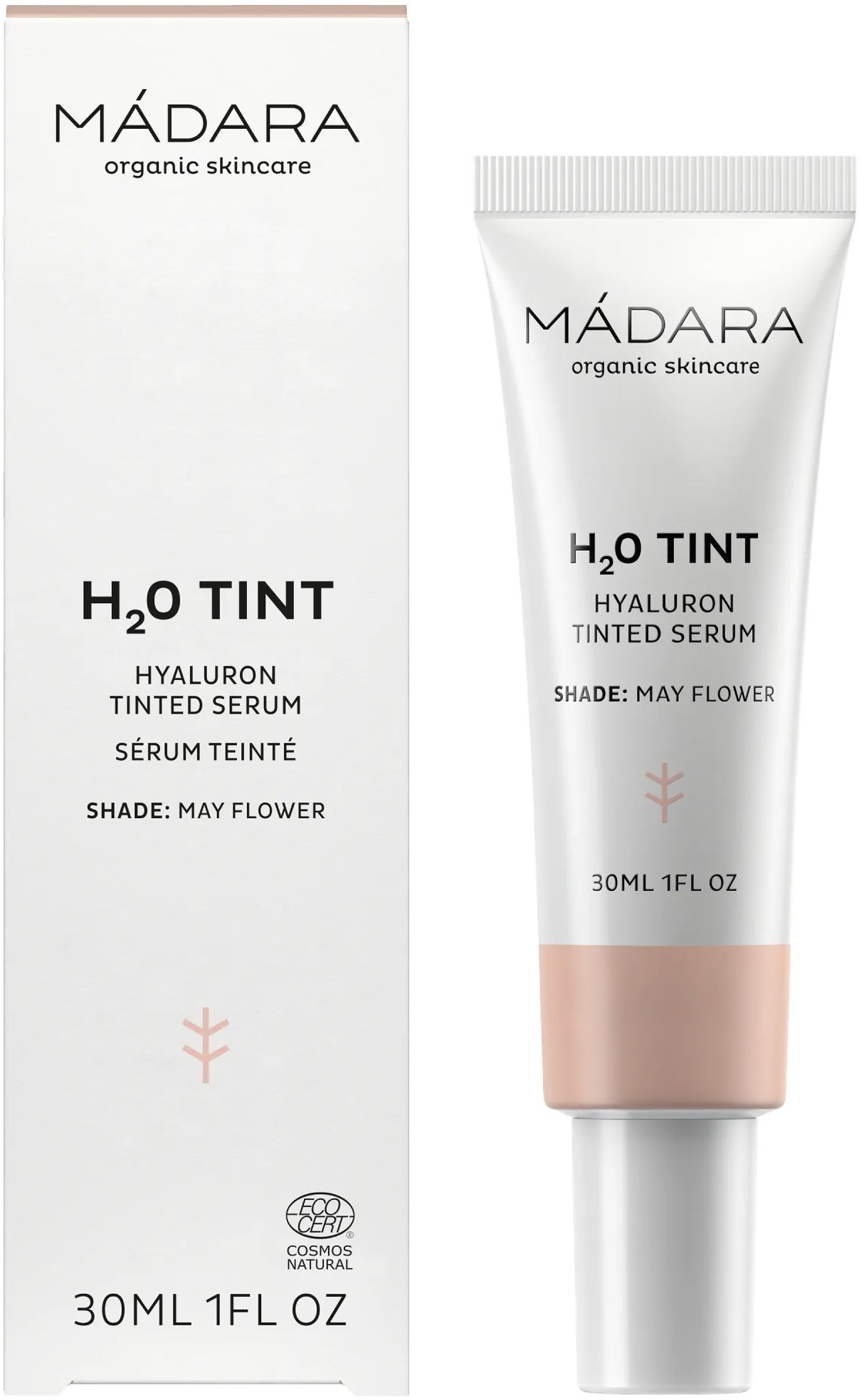 MÁDARA H2O Tónovací sérum s kyselinou hyaluronovou #1 May Flower 30 ml