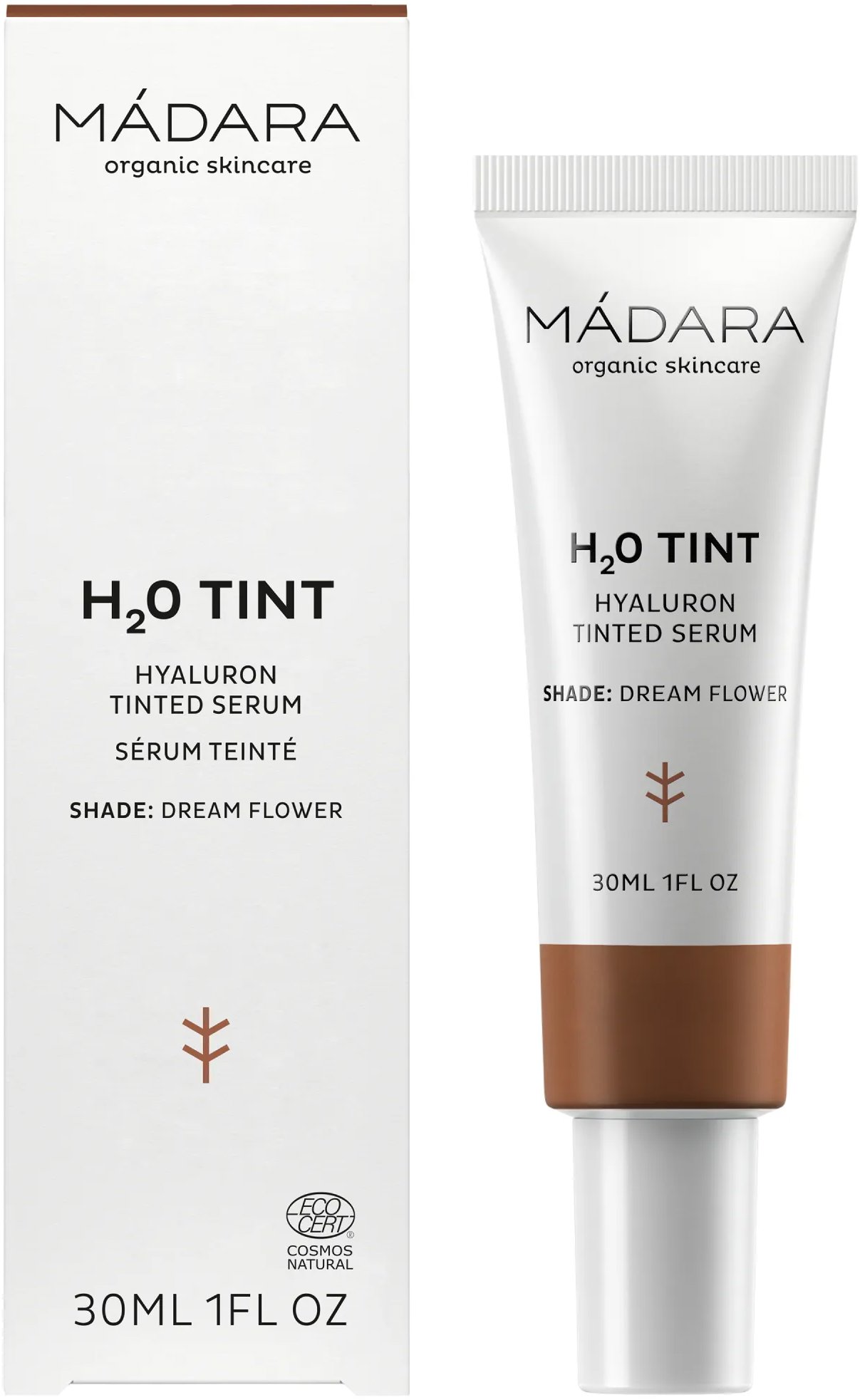 MÁDARA H2O Tónovací sérum s kyselinou hyaluronovou #5 Dream Flower 30 ml